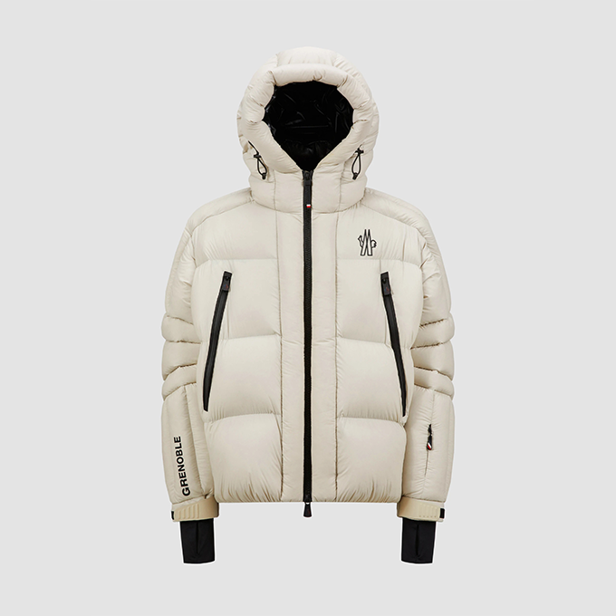 moncler grenoble cherferie hooded ski down jacket